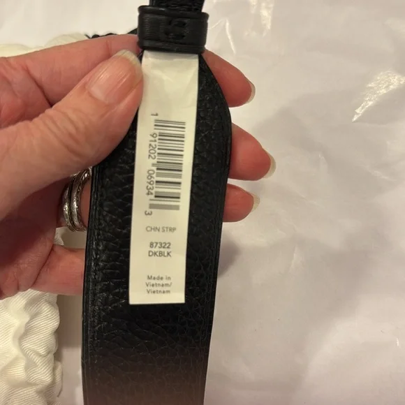 RARE Coach Rexy Leather Chain Strap Charm Replacement Novelty 87322 & bag 50715 - Picture 4 of 13